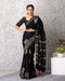 Diona Handblock Mul-mul Saree with Blouse