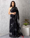 Riley Handblock Mul-mul Saree with Blouse